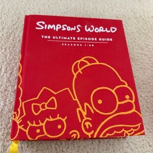 Simpsons World Episode Guide Book